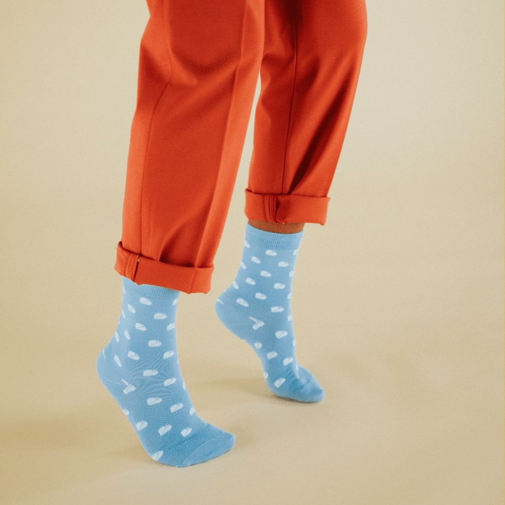 Chaussettes bleues